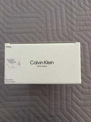 Calvin Klein Pack 3 Boxer Talla L