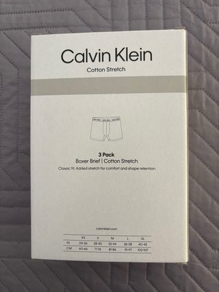 Calvin Klein Pack 3 Boxer Talla L