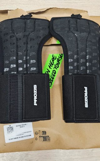 Guantes Workout Prozis Negros