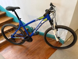 Bicicleta Btwin Rockrider Azul