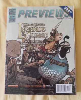Previews n. 300 catalogo U.S.A. – Settembre 2013 –