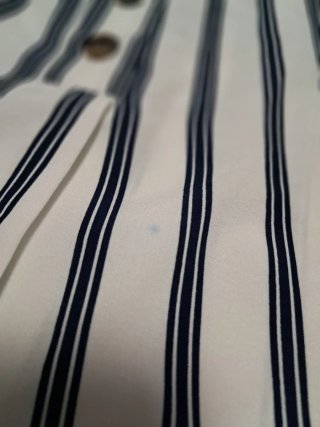 Camisa rayas blancas y negras Talla S