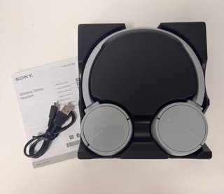 Auriculares Sony Bluetooth MDR-ZX220BT Grises