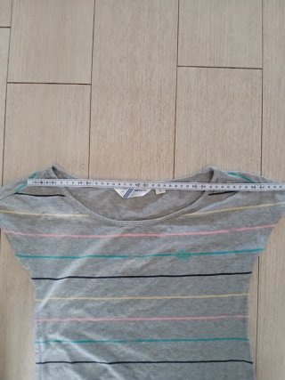 Vestito corto / Maxi t-shirt Adidas a righe