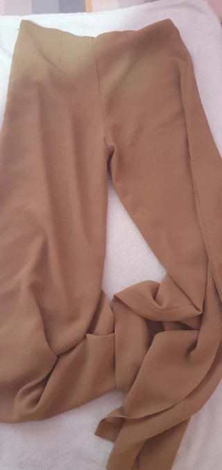 Pantalón beige/marrón