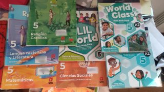 Libros de texto de 5* de primaria