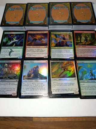 50 Foils Distintas Magic The Gathering MTG lote