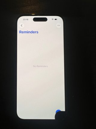 Schermo originale iPhone 14 Pro - Macchia LCD + piccola rottura