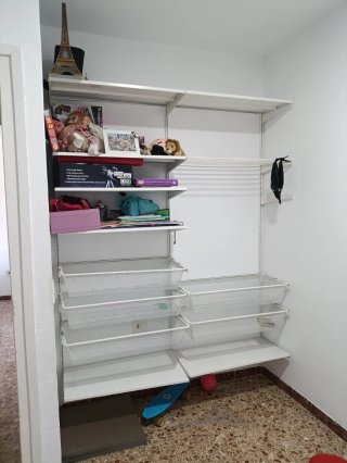 Armario Modular Blanco Metálico