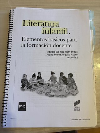 Libro grado de educación infantil UNED