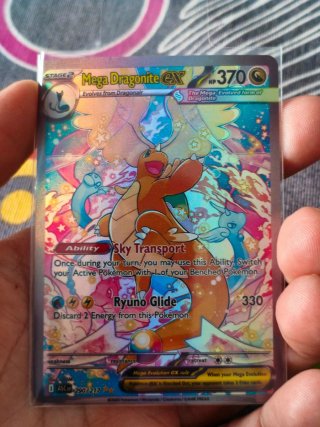 Carta Pokémon Mega Dragonite EX 370 HP