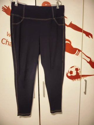 Pantalones efecto vaquero