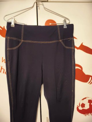 Pantalones efecto vaquero