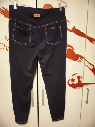 Pantalones efecto vaquero