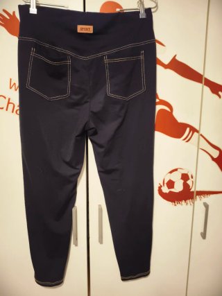 Pantalones efecto vaquero