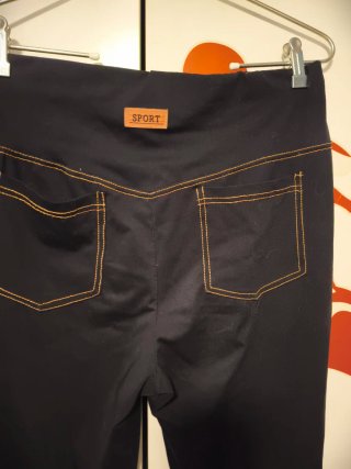 Pantalones efecto vaquero