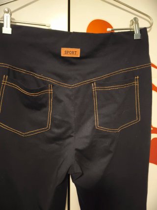 Pantalones efecto vaquero