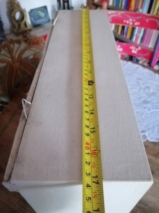 Vetrinetta in legno vintage