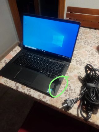 Portátil Dell Latitude 7400 Negro/Plateado