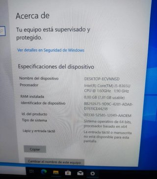 Portátil Dell Latitude 7400 Negro/Plateado