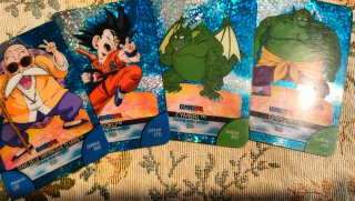 Carte Dragon Ball Holo - Set di 10 carte