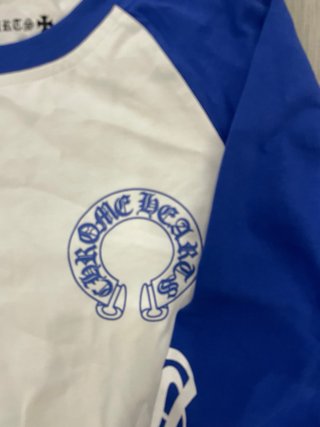 Camiseta Chrome Hearts Manga Larga Raglan