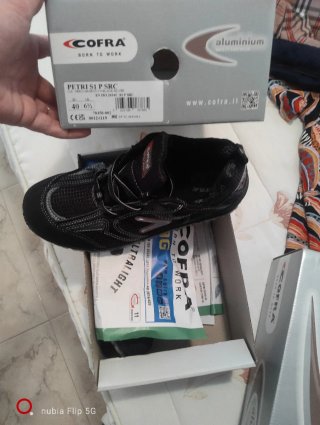 Zapatos de seguridad negros