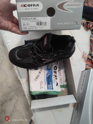 Zapatos de seguridad negros
