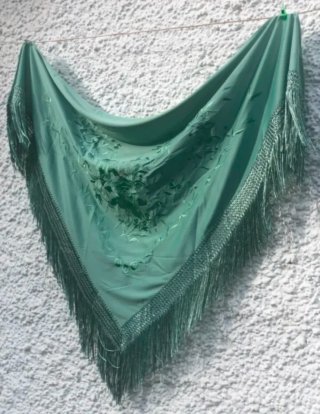Mantoncillo verde jabonoso