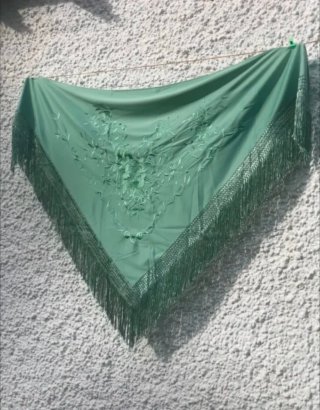 Mantoncillo verde jabonoso