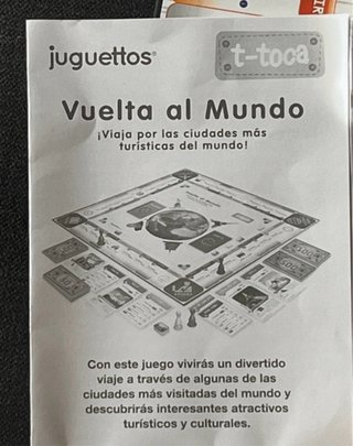 Vuelta al Mundo Juguettos Juego de Mesa