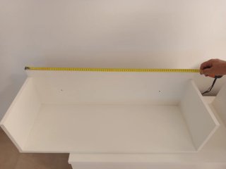 Mueble salón comedor blanco