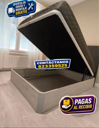 Canapé abatible con colchon