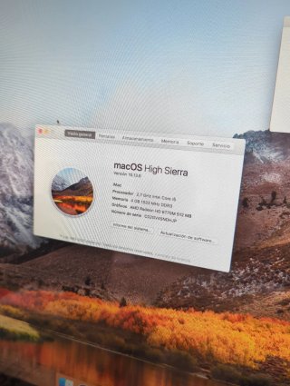 Ordenador mac 2010 Sierra
