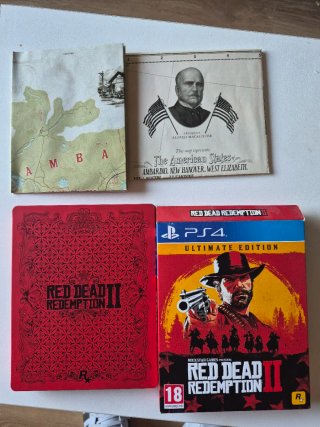 Red Dead Redemption 2 Ultimate PS4 + Mapas