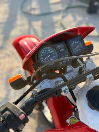 Honda CRM 125cc Enduro/Motocross Roja y Blanca