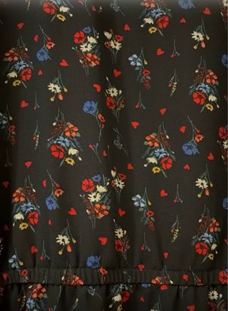 Vestido estampado floral talla 52-54