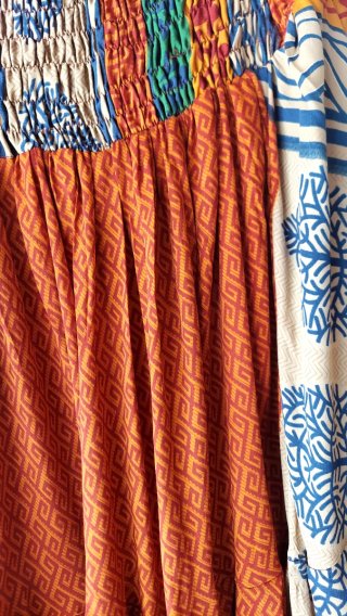 Falda larga India talla única