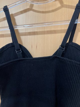 Top negro Zara tirantes