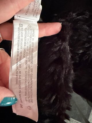 Chaqueta Zara pana cuello pelo