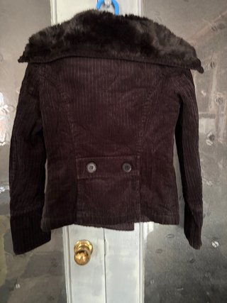 Chaqueta Zara pana cuello pelo
