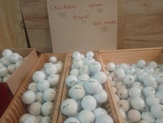 Pelotas de Golf Callaway, Srixon y Titleist