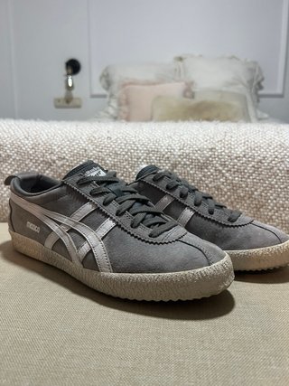 Deportivas Onitsuka Tiger Mexico Gris con un solo