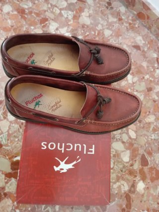 Mocasines Fluchos Marrones Hombre