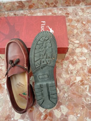 Mocasines Fluchos Marrones Hombre