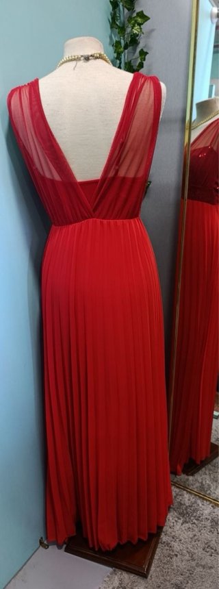 Vestido de fiesta rojo talla M