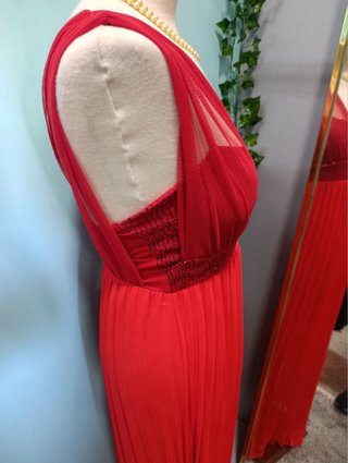Vestido de fiesta rojo talla M