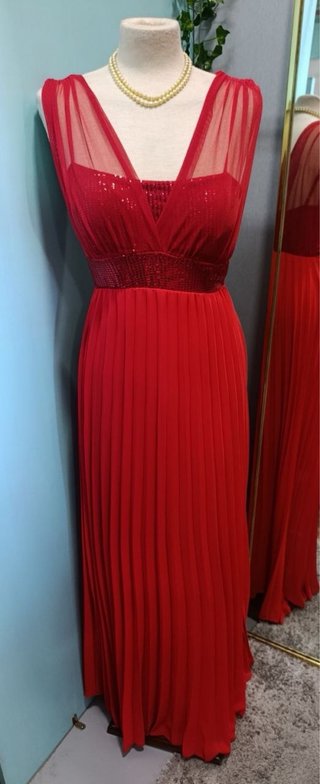 Vestido de fiesta rojo talla M