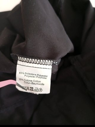 Casacca da lavoro nera