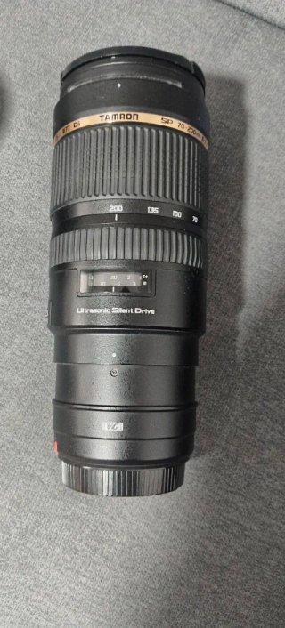 Tamron 70-200mmSP  f/2.8 Objetivo